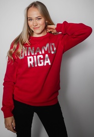 Džemperi Dinamo Rīga, sarkana, XXXL