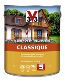 Koksnes impregnants V33 Classique, sarkankoks, 2.5 l