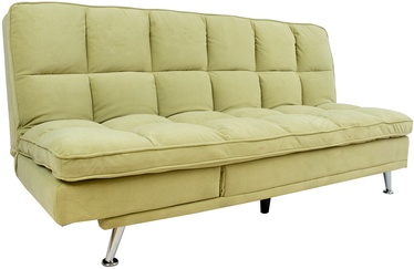 Dīvāngulta Home4you Monza 77666, zaļa, 189 x 95 x 98 cm