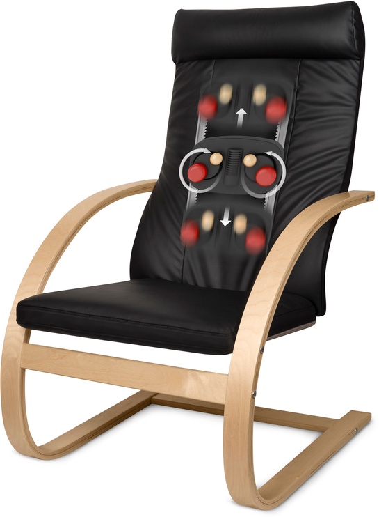 Массажный стул Medisana RC420, 36 Вт, черный