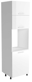 Кухонный шкаф Halmar Vento, белый/серый, 600 мм x 560 мм x 2140 мм