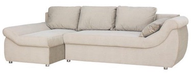 Bodzio Rojal Corner Sofa Left Velor Beige