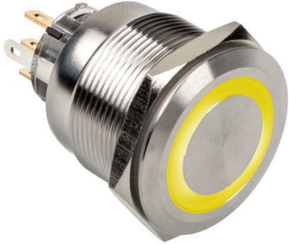 LED apšvietimo jungiklis DimasTech RGB, sidabro