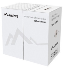 Kabelis Lanberg LCU5-12CU-0305-O RJ-45, RJ-45, 305 m, oranžinė