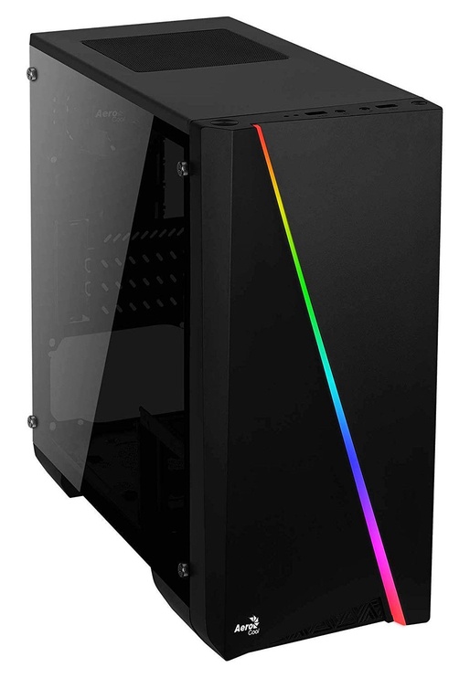 Kompiuterio korpusas AeroCool Cylon Mini RGB (ACCS-PV12012.21), juoda
