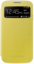 Samsung Super Easy View Book Flip Case i9500 Galaxy S4 Yellow