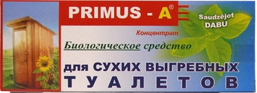 Biotualetų priežiūros priemonė Primus, ampulės, 0,2 l