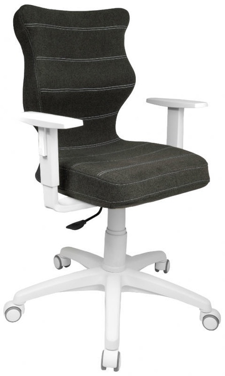 Офисный стул Duo DC17, белый/черный