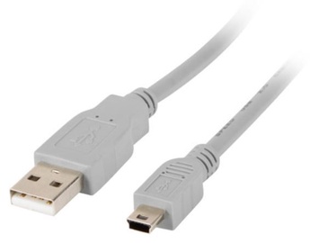 Lanberg Cable USB / Mini USB Grey 1.8 m