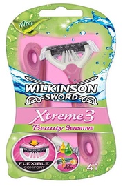 Skuveklis Wilkinson Sword Sensitive Xtreme3 Beauty, 6 gab.