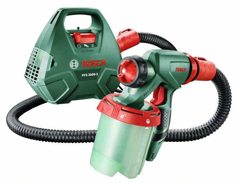 Elektriline värvipihusti Bosch Green PFS 3000-2, 650 W, 1000 ml