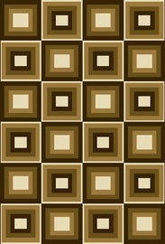 Paklājs Oriental Weavers Vancouver 303/AY3-D, brūna/dzeltena/daudzkrāsains/smilškrāsas, 190 cm x 133 cm