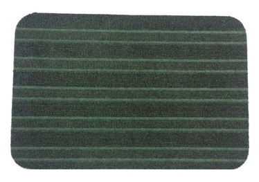 Durvju paklājs Okko Roma 1 8029, zaļa, 570 mm x 380 mm x 4 mm