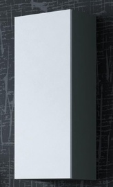 Seinariiul Cama Meble Vigo 90, valge/hall, 35 cm x 32 cm x 90 cm