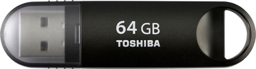 Toshiba U361 TransMemory-MX 64GB USB 3.0 Black