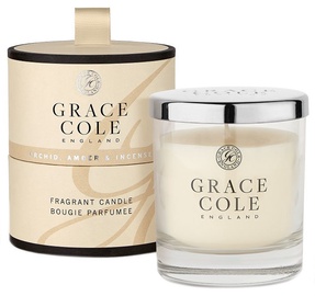 Grace Cole Fragrant Candle 200g Orchid, Amber & Incense
