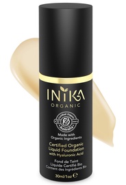 Inika Certified Organic Liquid Foundation with Hyaluronic Acid 30ml Cream
