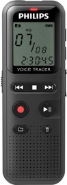Диктофон Philips DVT1150, черный, 4 ГБ