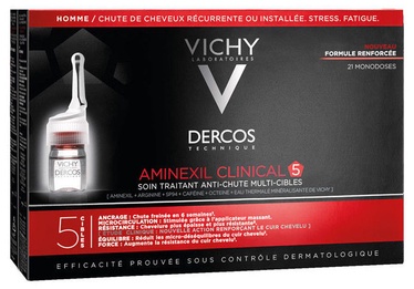 Plaukų serumas Vichy Dercos Aminexil Clinical 5 Men, 126 ml