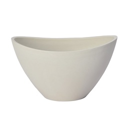 Green Ship Flower Pot Ø22cm 09YB30 White