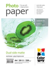 ColorWay Dual-Side Photo Paper Matte 20 Pages