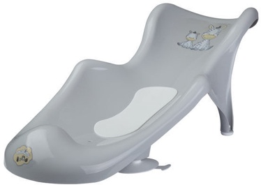 Maltex Bathtub Seat With Antislip Mat Grey Zebra 6654