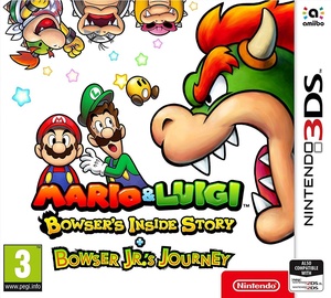 DS, 3DS игра Nintendo Mario and Luigi: Bowser's Inside Story + Bowser Jr.'s Journey