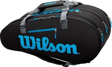 Спортивная сумка Wilson Tour Ultra, синий/черный/серый, 330 мм x 760 мм x 360 мм