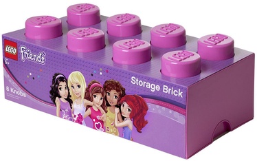 LEGO Storage Brick 8 Large Friends Pink