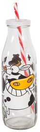 Home4you Jar Cow with Straw 600ml
