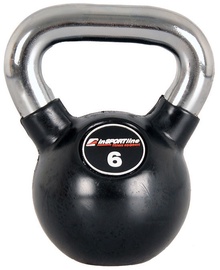 inSPORTline Rubber Coated Dumbbell 6kg 5422