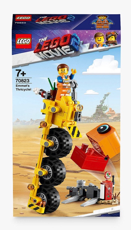 Konstruktors LEGO The LEGO Movie Emmet's Thricycle 70823 70823