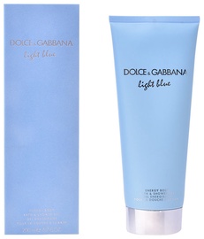 Dušas želeja Dolce & Gabbana Light Blue Pour Femme Energy Body, 200 ml