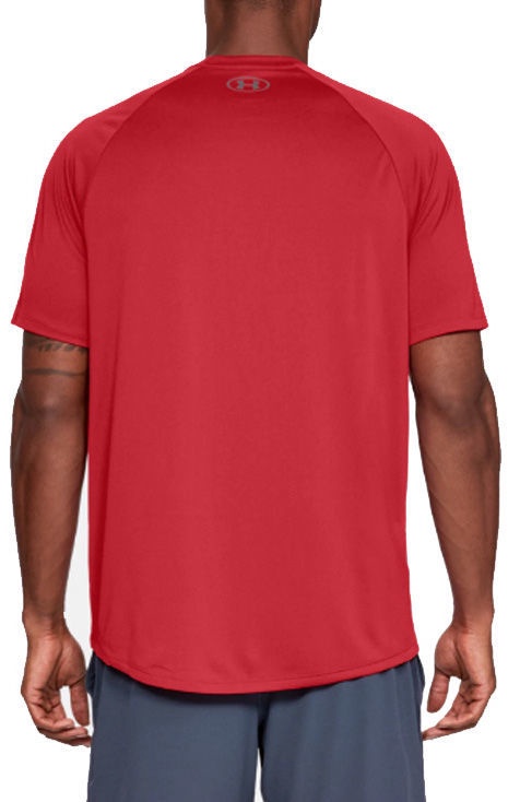 under armour tech t shirt red