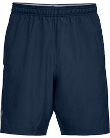 Under Armour Woven Graphic Wordmark Shorts 1320203-408 Navy Blue S