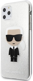Telefona vāciņš Karl Lagerfeld, Apple iPhone 11 Pro Max, sudraba