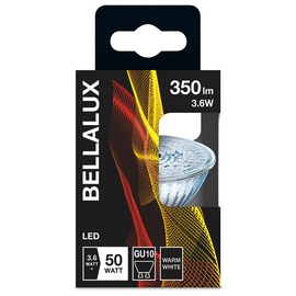 Lambipirn Bellalux LED, soe valge, GU10, 3.6 W, 350 lm