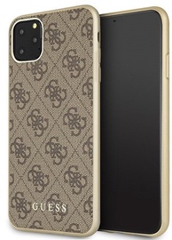 Guess 4G Collection Back Case For Apple iPhone 11 Pro Max Brown