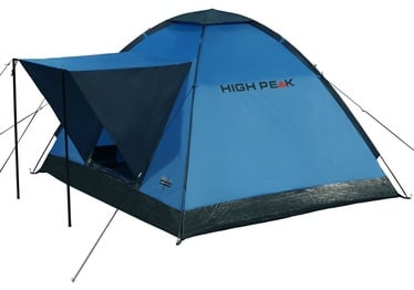 Trīsvietīga telts High Peak Beaver 3 10167, zila