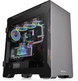 Kompiuterio korpusas Thermaltake A700 Aluminum Tempered Glass E-ATX, juoda