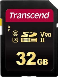 Mälukaart Transcend 700S 32GB CL10 UHS-II U3 TS32GSDC700S