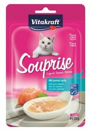Vitakraft Souprise Cat Snacks w/ Salmon 4x20g