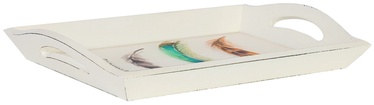 Home4you Fluffy Glass Tray Bottom 39x24x5.7cm