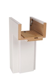 Ukseleng PerfectDoor, 209.4 cm x 14 cm x 2.2 cm, parempoolne, valge