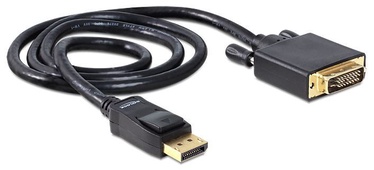 Vads Delock Displayport to DVI Displayport 1.1 male, DVI-D male, 1 m, melna