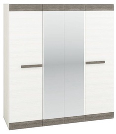 Skapis ML Meble Blanco 28, 183x65x200 cm