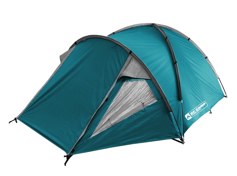 Trīsvietīga telts O.E.Camp RD-T22-3, zaļa