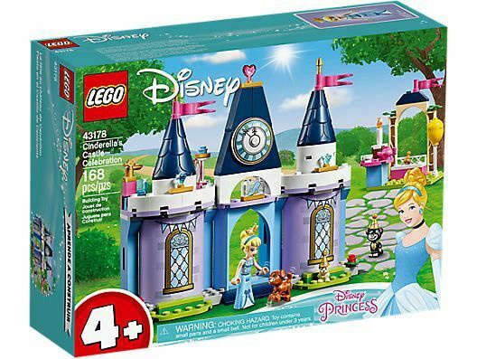 Konstruktor LEGO Disney Princess Pidustused Tuhkatriinu lossis 43178, 168 tk