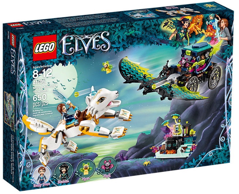 Konstruktors LEGO Elves Emily & Nocturas Showdown 41195 41195