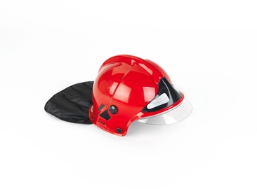 Ugunsdzēsēju rotaļlietas Klein Fire Helmet, sarkana
